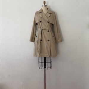 Madewell Beige/Tan Trench Coat